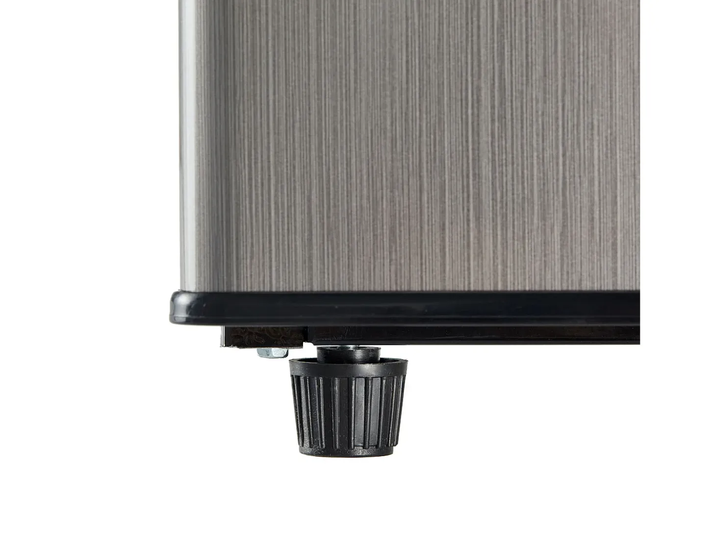 Refrigerador de 106 litros con 7 configuraciones de temperatura e iluminación LED - Plateado