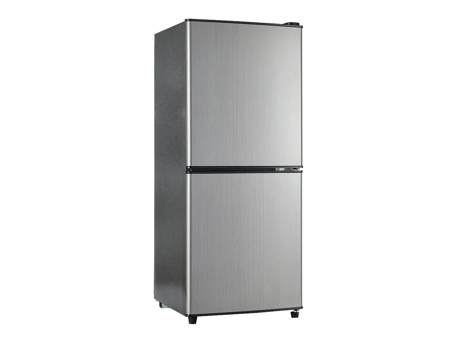 Refrigerador de 106 litros con 7 configuraciones de temperatura e iluminación LED - Plateado