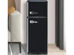 Refrigerador 28L+64L, -27°C~13°C, 116 kWh/año, 45dB, eficiencia energética D, Negro, 41x45.5x105.5cm