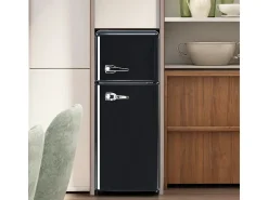 Refrigerador 28L+64L, -27°C~13°C, 116 kWh/año, 45dB, eficiencia energética D, Negro, 41x45.5x105.5cm
