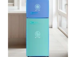 Refrigerador 28L+64L, -27°C~13°C, 116 kWh/año, 45dB, eficiencia energética D, Rojo, 41x45.5x105.5cm