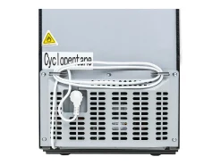 Refrigerador 22L+38L con LED, pies ajustables, 172 kWh/año, -27 ° C a 13 ° C, 7 nivel de temperatura, Energía E, 42x45.5x86.8 cm