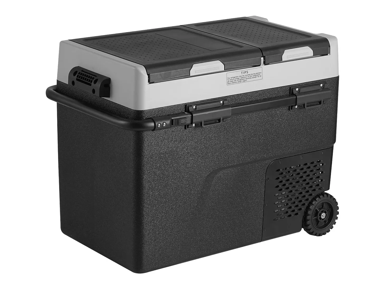 Refrigerador Portátil SucceBuy 58 L, Doble Zona, Refrigerador Congelador para Coche y Casa
