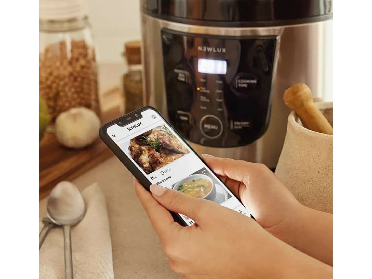 Robot de Cocina SmartChef V50 Negra - Newlux