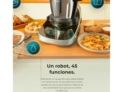 Robot de cocina Cecotec Mambo CooKing Total Gourmet 2200W ChefCrown 2 jarras WiFi inox