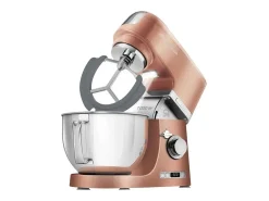 Robot de repostería Sencor STM 7876GD 1000W, bol de acero inoxidable 4,5L, 8 velocidades, pantalla LED, accesorios multifuncionales dorados