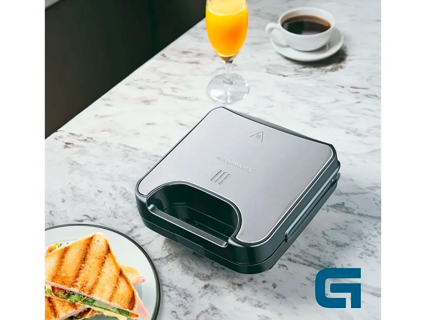 Sandwichera Grunkel SAN-GRILL NG 750W inox