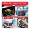 Sartenes Tefal Ingenio Easy Plus 24/28 cm antiadherentes, mango desmontable, no inducción, fabricadas en Francia