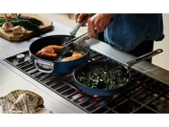 Sartén antiadherente Joseph Joseph Space 24 cm (9.5"), mango plegable, apta para inducción y horno hasta 232 °C, fácil de almacenar y cocina saludable