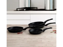 Sartén Estelar Quid aluminio forjado negro Ø24 cm