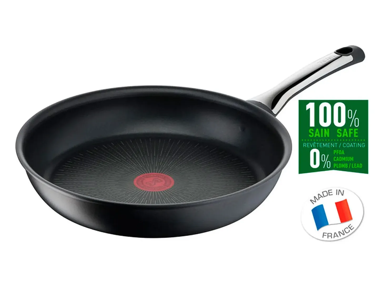 Sartén Excellence Tefal revestimiento antiadherente sistema Thermo-Fusion+ negro 26 cm