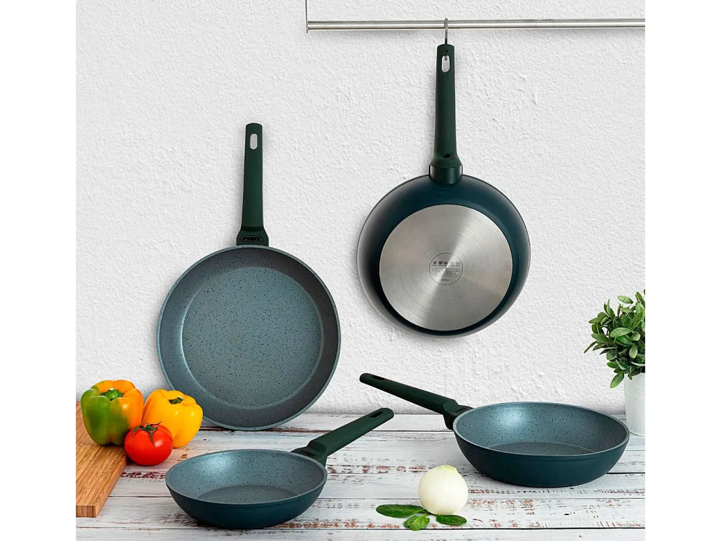 Sartén Geoh Pyrex aluminio forjado gris Ø20 cm