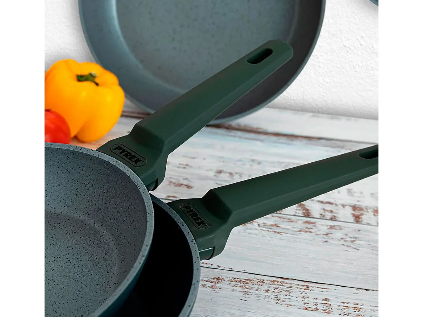 Sartén Geoh Pyrex aluminio forjado gris Ø28 cm