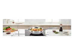 Sartén Grand Chef ARTHUR MARTIN Ø20 cm Acero Inoxidable 18/10 Para Todo Tipo de Fuegos Inducción Ergonómica Duradera