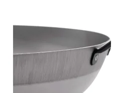 Sartén honda Vaello acero pulido especial arroces y calderetas inox Ø38 cm