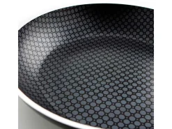 Sartén Honey Quid aluminio estampado antiadherente negro Ø24 cm
