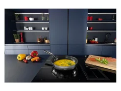 Sartén Lagostina Esperta Triply 24 cm Acero Inoxidable Antiadherente Titanio Todos los Fuegos Inducción