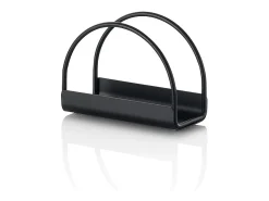 Servilletero de mesa en metal opaco Behr - Negro