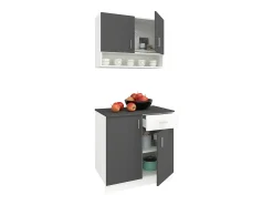 Set Cocina Berna haaus, Antracita/Blanco, L 80 cm