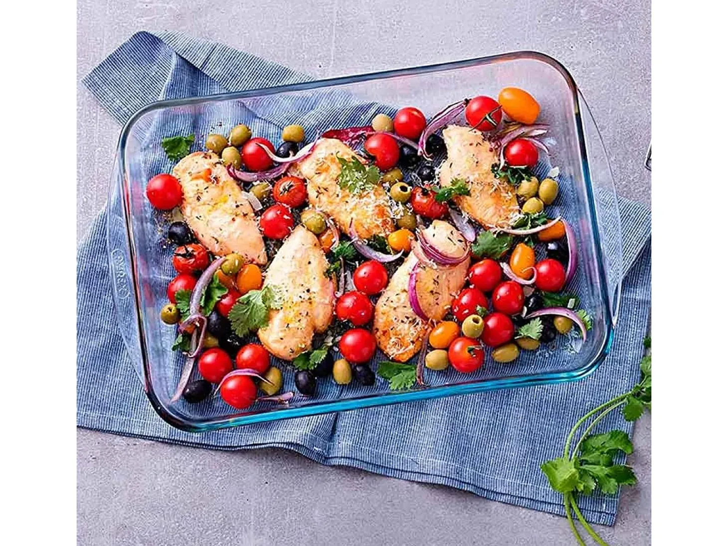 Set de 2 fuentes para horno Classic Pyrex rectangular 1,9L/2,6L