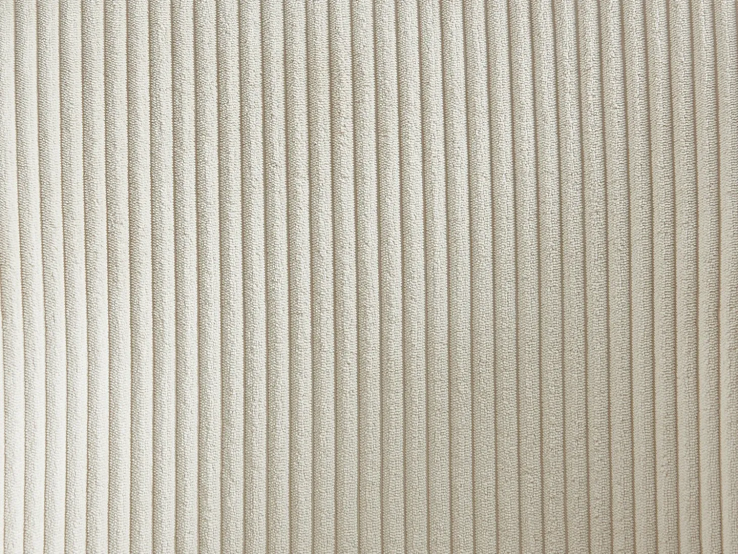 Set de 6 sillas con reposabrazos de pana y metal negro - Beige - MARENZIA