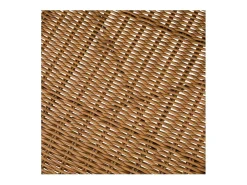 Set de 2 sillas de exterior en resina natural tejida - Sirivara