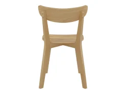 Set de 2 sillas de madera clara - Tabata