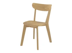 Set de 2 sillas de madera clara - Tabata