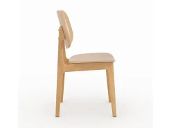 Set de 2 sillas de madera clara - Clyde