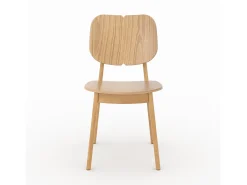 Set de 2 sillas de madera clara - Clyde