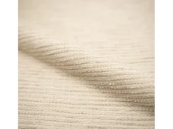 Set de 2 sillas de tela beige jaspeado y madera - Simone