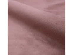 Set de 2 sillas de terciopelo rosa con patas de metal - Cozy