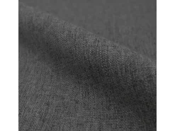 Set de 2 sillas en tela gris oscuro con patas de metal - Pipo