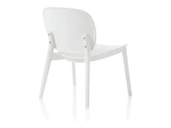 Set de 2 Sillas interior/exterior LEON blanco