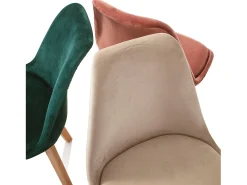 Set de 4 Sillas LAYLA crudo