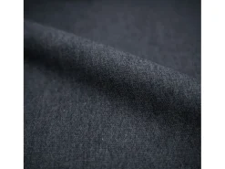 Set de 2 sillas para isla central en tela gris oscuro 65 cm - Henrik