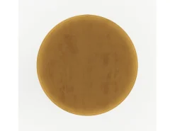 Set de 2 sillas para isla de cocina de terciopelo amarillo curry 63 cm - Kendal