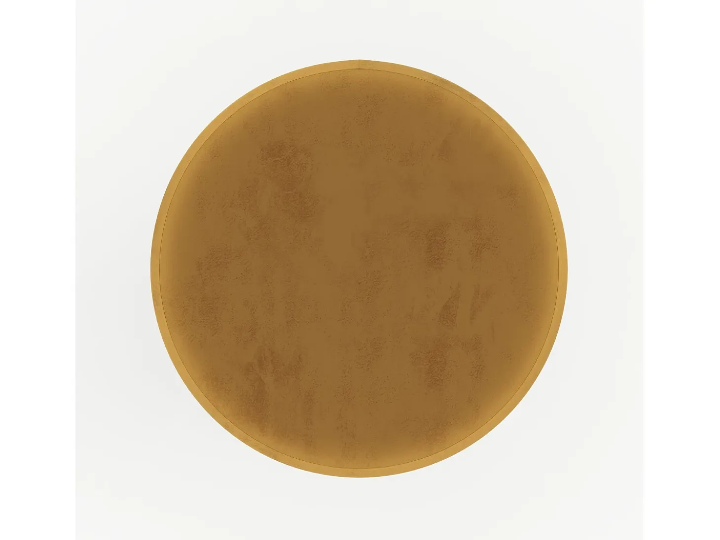 Set de 2 sillas para isla de cocina de terciopelo amarillo curry 63 cm - Kendal