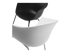 Set de 2 Sillas POLLY blanca