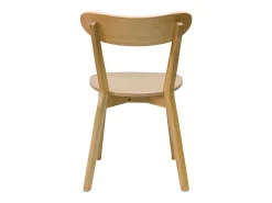Set de 2 sillas vintage de madera de roble claro DOVE