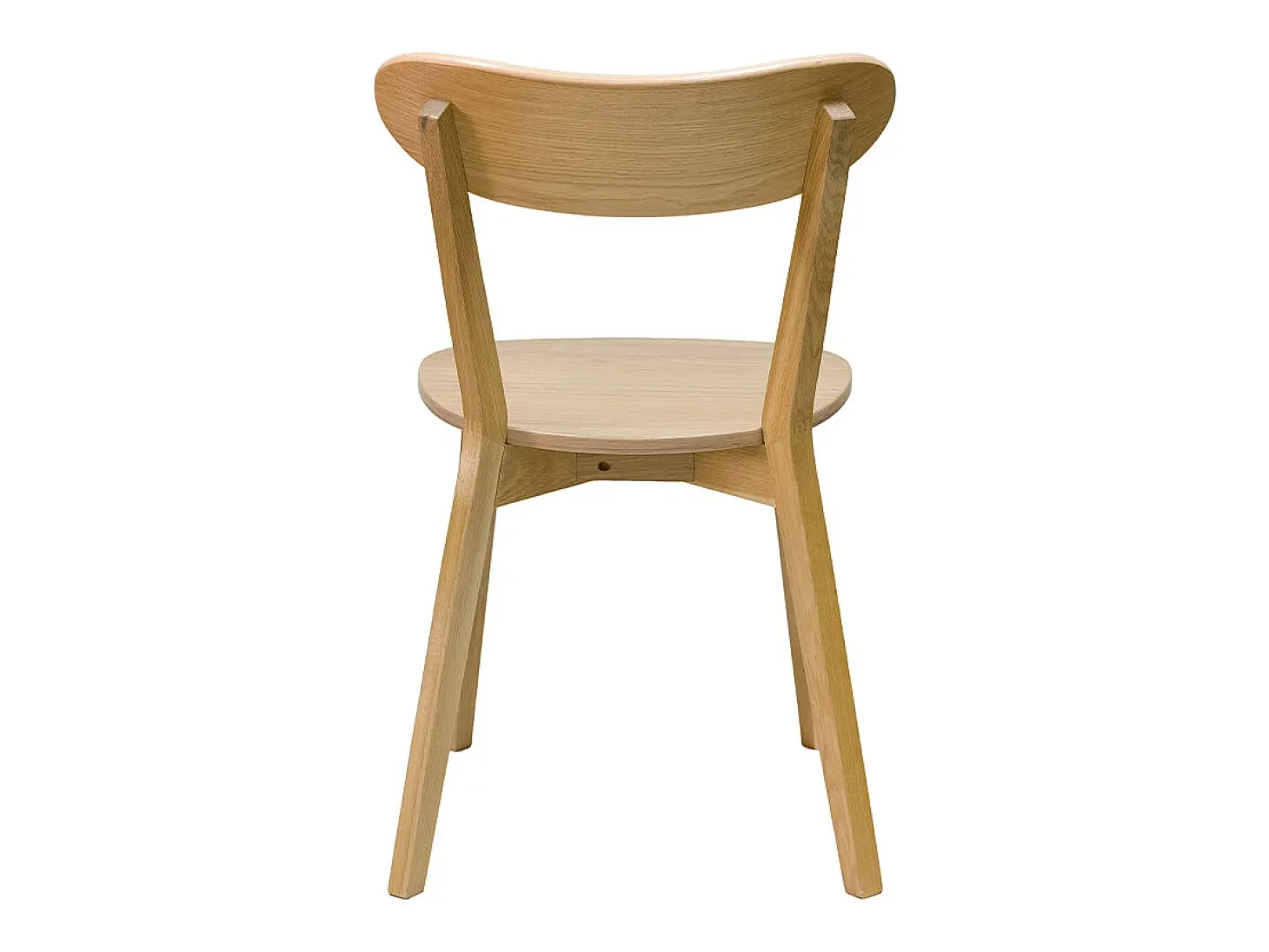 Set de 2 sillas vintage de madera de roble claro DOVE