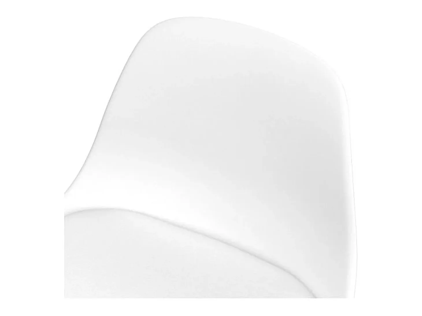 Set de 2 taburetes para isla de cocina blancos 65 cm - Leni
