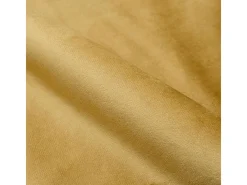 Set de 2 taburetes para isla de cocina en terciopelo amarillo 65 cm - Pénélope