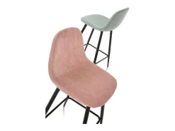 Set de 2 Taburetes SPIKE rosa antiguo