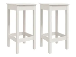 Set de bar 3 piezas madera maciza de pino blanco