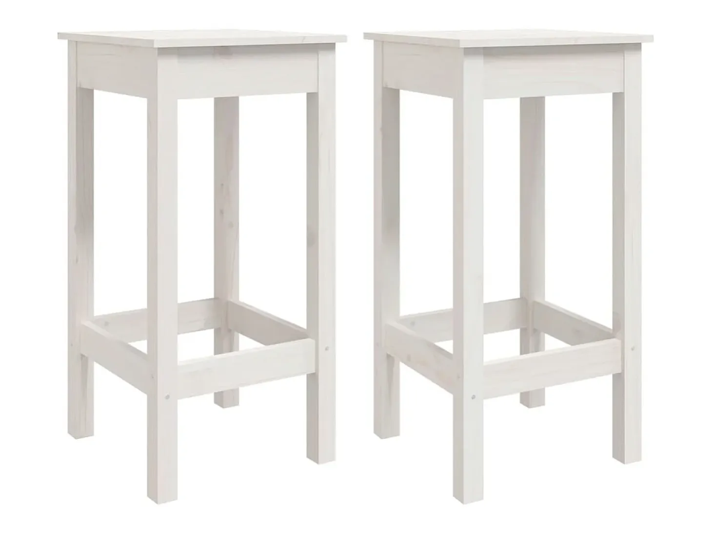 Set de bar 3 piezas madera maciza de pino blanco