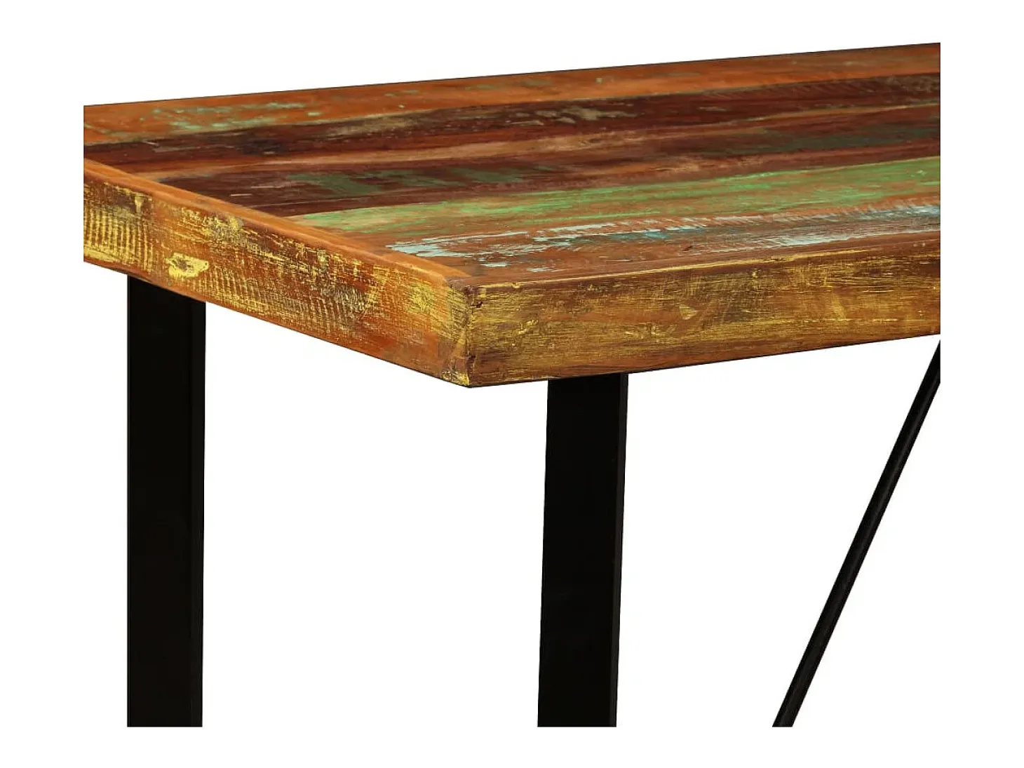 Set de muebles de bar 5 piezas madera maciza reciclada