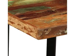 Set de muebles de bar 5 piezas madera maciza reciclada