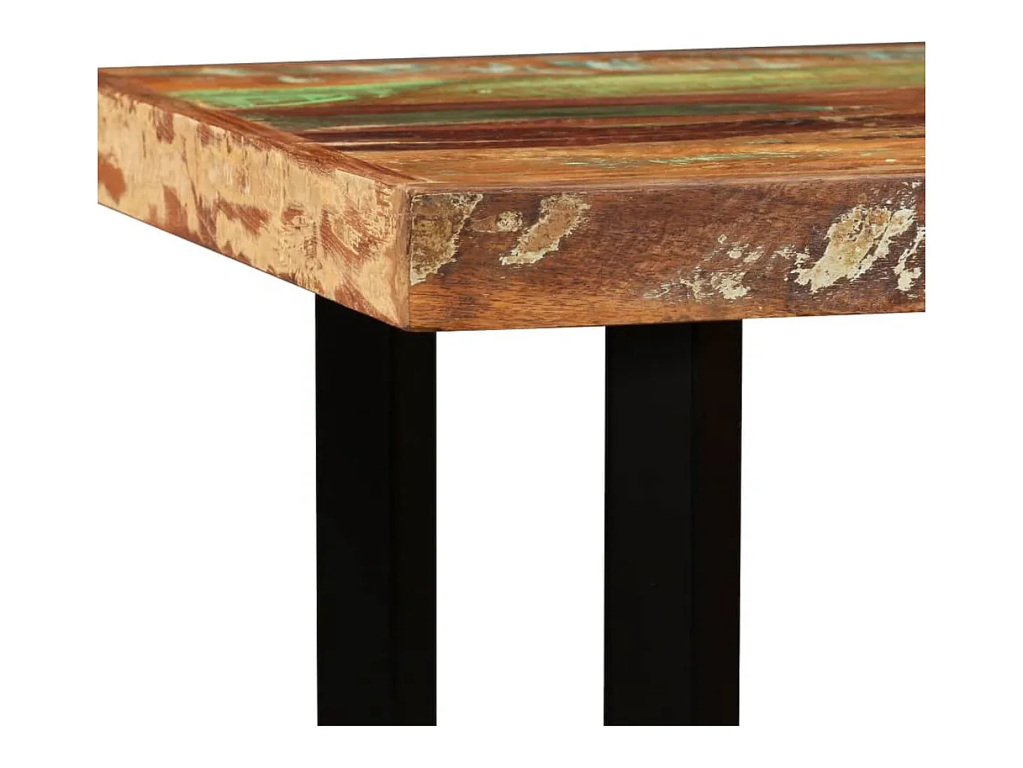 Set de muebles de bar 5 piezas madera maciza reciclada
