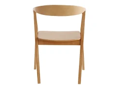 Set de 2 sillas nórdicas de madera BAHIA